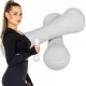  gantere fixe Springos acoperite/cauciucate 2x 2,5 kg