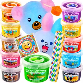    11× Dispozitiv de vată de zahăr Miracles on a Stick Set 11 zaharuri colorate pentru vată de zahăr, multicolor 1 W + 14 alte produse