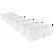  Ghiveci de flori Prosperplast 309 cm x 19,5 x 18,5 cm plastic alb