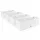  Ghiveci de flori Prosperplast 206 cm x 19,5 x 18,5 cm plastic alb