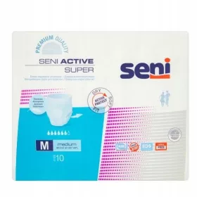  Chiloți absorbanți Seni Active Super M 10 buc.