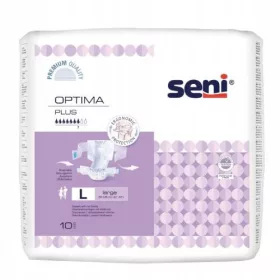  Scutece Seni Optima Plus L 10 buc.