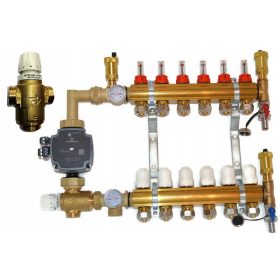    Distribuitor 3 cu Grup Pompa pentru Incalzire in Pardoseala 2,3 kvs