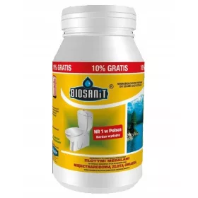    BACTERIE BIOSANIT PREPARAT PENTRU FOSE SEPTICĂ ȘI TRATARE A APĂRII CANALIZATE LUPTA MIROSURILOR 1 KG