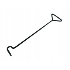    Cârlig de deschidere a căminei pentru capacele grătarului puțului 65 forjat