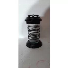 Lumânare Comemorativă Ceramică Mare cu Capac Decorativ