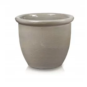    Ghiveci de flori Polnix 32 cm x 40 x 32 cm diametru 40 cm ceramica crem
