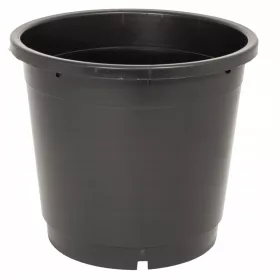    Ghiveci Edoniczki.pl 39 x 33,3 cm diametru 38,7 cm plastic negru