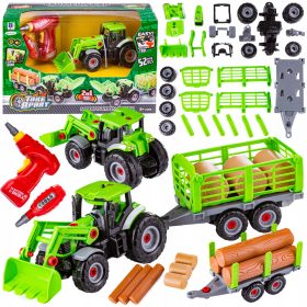  Set de construcție tractor și semiremorcă ChRLD 661-427