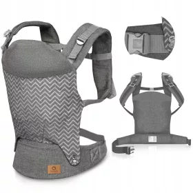  Marsupiu ergonomic Lionelo Margareet, gri