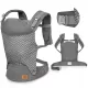  Marsupiu ergonomic Lionelo Margareet, gri