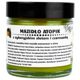   Cremă ATOPIK cu Ingrediente Naturale și Extract de Czarnuszka - 60 ml
