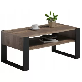    Masuta cafea KAJA 100, stejar colonial, mansarda, retro rustic