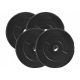  SET DE GREUTĂȚI DE FITNESS PLATINUM 10KG GREUTATE DE BITUM ÎNCĂRCARE 29MM