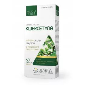   Kwercetyna din Sophora Japonica - Suport pentru Sistemul Cardiovascular, 60 Capsule