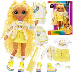    Rainbow High Junior High Fashion Papusa Sunny Madison 579977