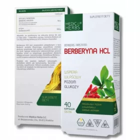   Berberina HCL de la MedicaHerbs – Suport Natural pentru Metabolism și Glicemie