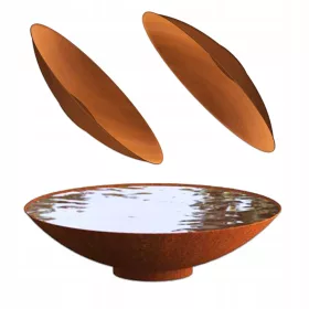  Vas cu apa Corten 800x210 mm