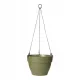  Ghiveci de flori Elho, 18 cm, diametru 26 cm, plastic, nuante de verde