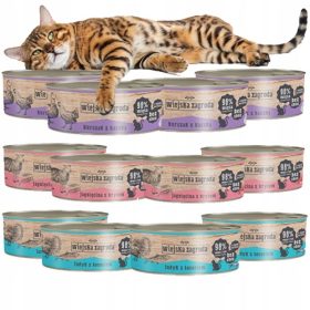  Wiejska Zagroda dla Kota amestec de arome 12x 85g