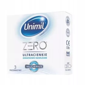  Prezervative latex Unimil Zero 3 buc