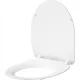  Scaun WC Cersanit Delfi, duroplast alb
