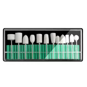  Set freze de pâslă Leobert, 12 bucăți, albe