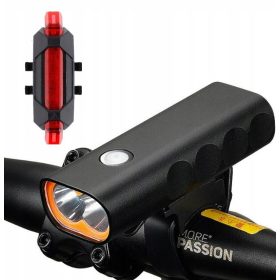  K&M E096 iluminare biciclete baterie 400 lm