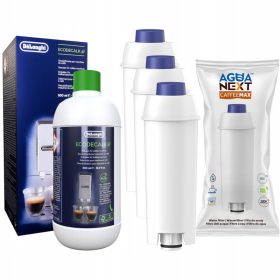    Filtre pentru aparatul de cafea Agua Next, 3 buc + agent detartrant 500 ml