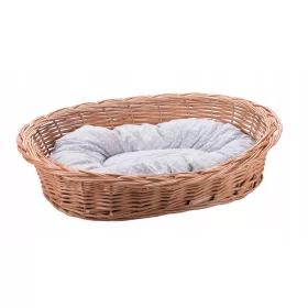    Coș pentru câini Wicker World, nuanțe de maro, 66 cm x 47 cm