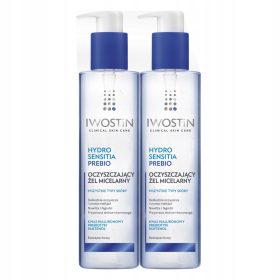   Gel micelar purifiant Iwostin Hydro Sensitia Prebio, 200 ml, pentru ten sensibil