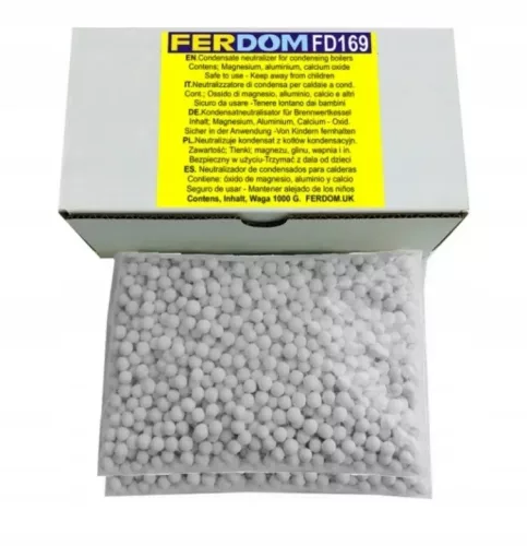 Granulat pentru neutralizarea condensului FERDOM FD169, 1 kg
