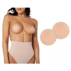  Petice mari de silicon bej