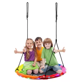  Leagăn pentru cuib de barză de meteoriți 110 cm LED