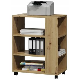  Bibliotecă Matkam PER 60 x 74 x 40 cm, stejar artizanal