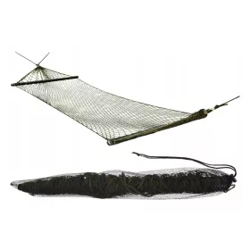  Hamac cu bară Mil-Tec, nuanțe de verde, 120 kg, 200 x 80