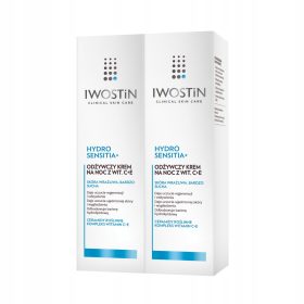   Crem Nutritiv de Noapte IWOSTIN HYDRO SENSITIA+ cu Vitaminele C+E, 50 ml