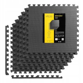  Covoraș pentru echipament 4FIZJO 180 cm x 120 cm negru