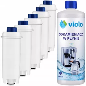    Inserție filtru Violo Filtru pentru mașina de cafea DELONGHI DLS C002 5 buc.