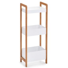  Raft baie Zeller, nuante de bej, 20 x 28 x 74 cm