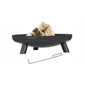    Semineu de gradina Gratar pentru foc de tabara mare 80 cm +!