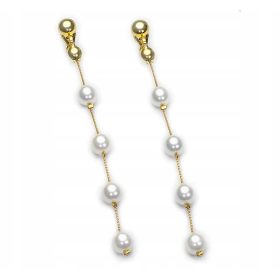  Agrafe lungi Ecru Pearl Negru Gri Jablonex