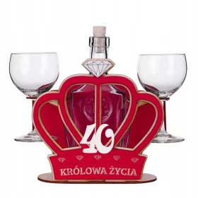    Decantor și pahare, cadou pentru 18-99 de femei de ziua lor