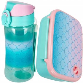    Sticla de apa Starpak 420 ml + LUNCH BOX OMBRE CONTAINER MIC DECUN