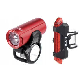  Prox PICTOR SET iluminare biciclete 350 lm USB