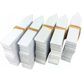  Etichete PVC Plug-in 16x100mm Alb 100buc