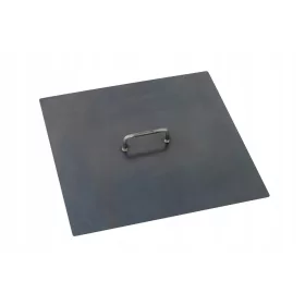  Capac Patrat Semineu 80 cm Gratar Foc de Tabara