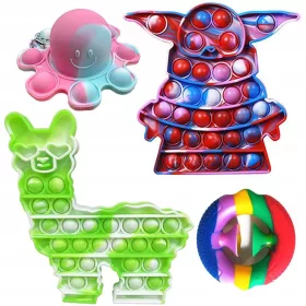  Jucărie de decompresie Pop it bubble push pentru stres