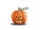 Decor strălucitor Dovleac 18 cm Halloween