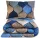 Set complet de lenjerie pentru pat din bumbac 100%, dimensiunea 160x200 cm cu 2 perne 70x80 cm